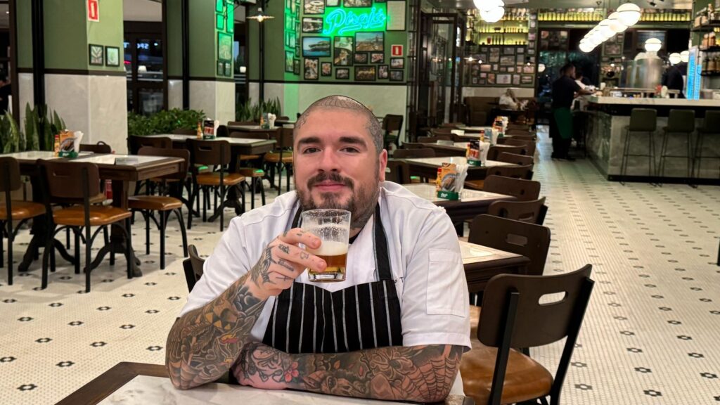Chef Guillermo Teran, Bar Pirajá. Crédito: Divulgação