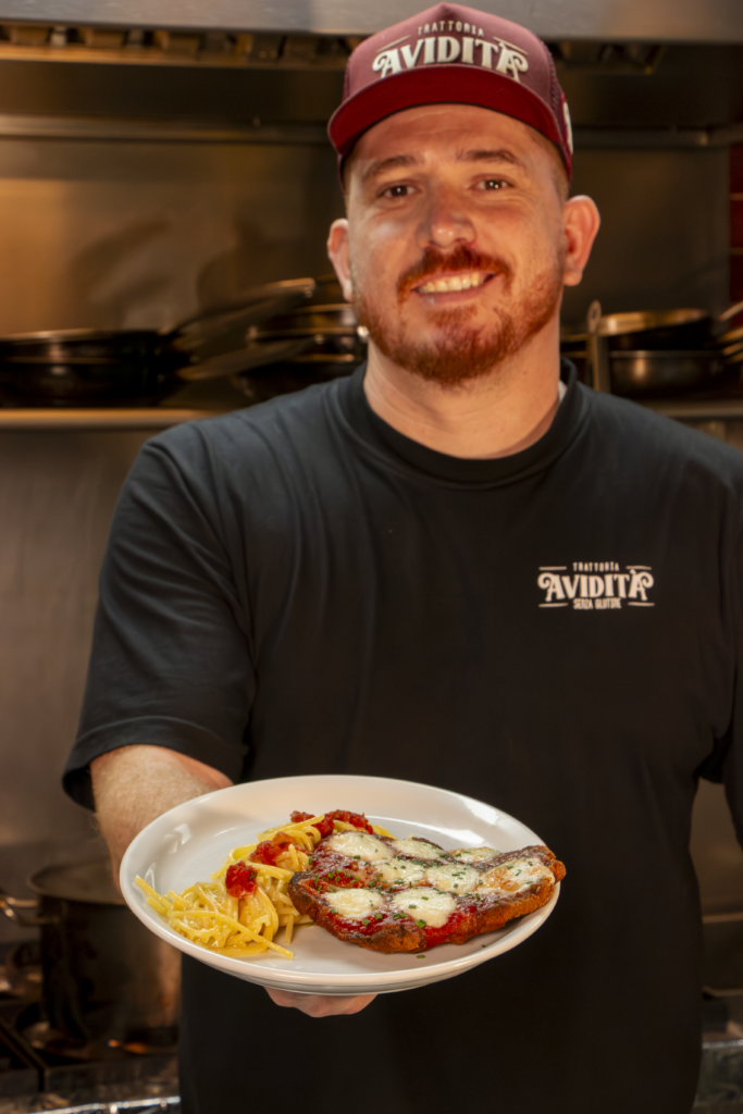 Chef especialista em cozinha italiana sem glúten, Yuri Bonarde. Crédito: aSTt Agência