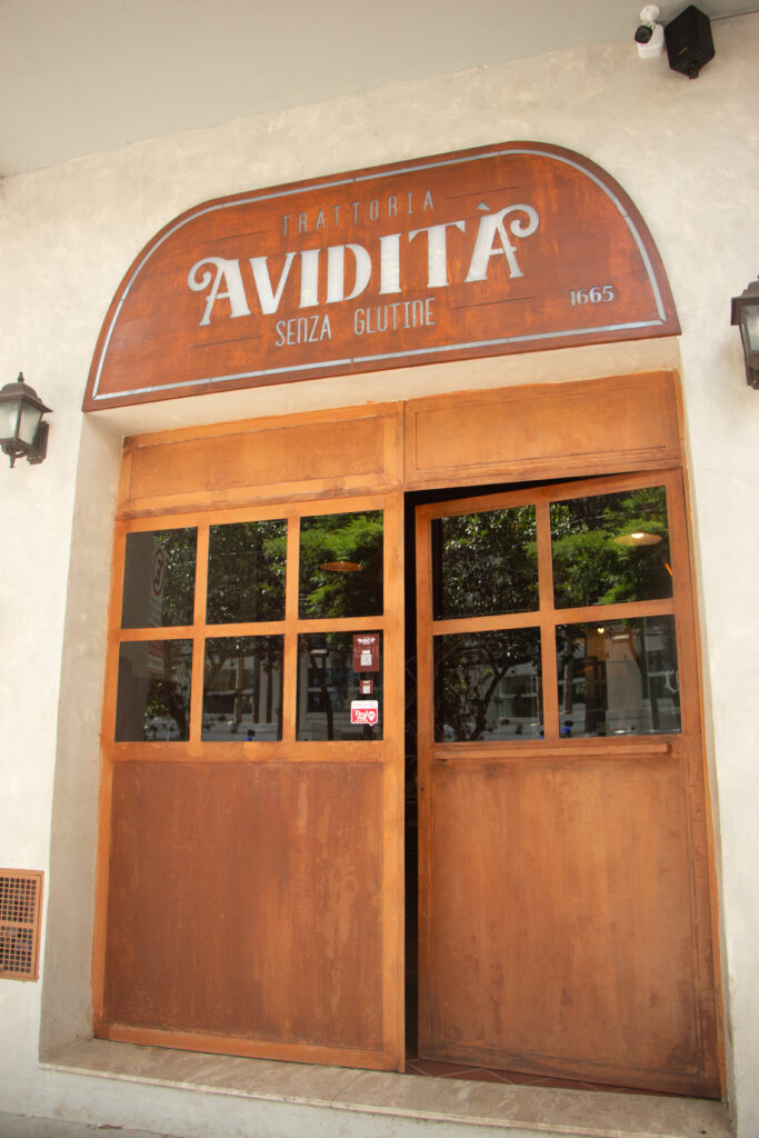 Avidità Trattoria Senza Glutine. Crédito: aSTt Agência