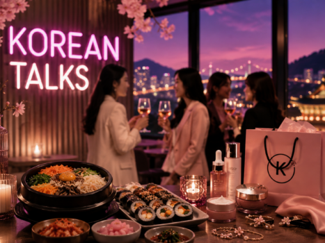 Korean Talks. Crédito: Chat GPT